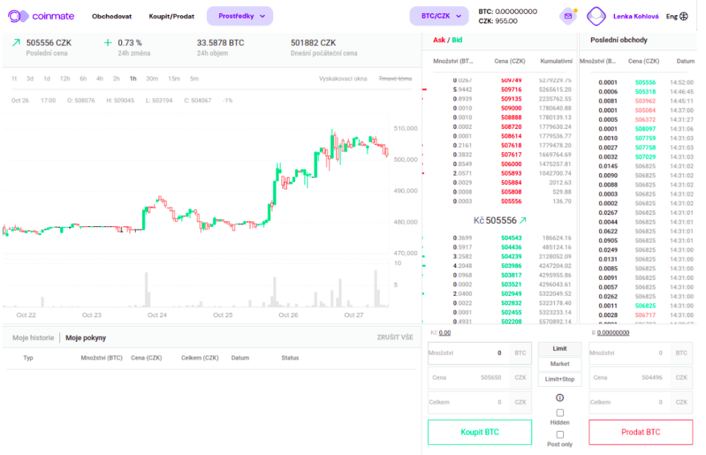 Graf bitcoinu - kdy je nejlepší čas koupit bitcoin?